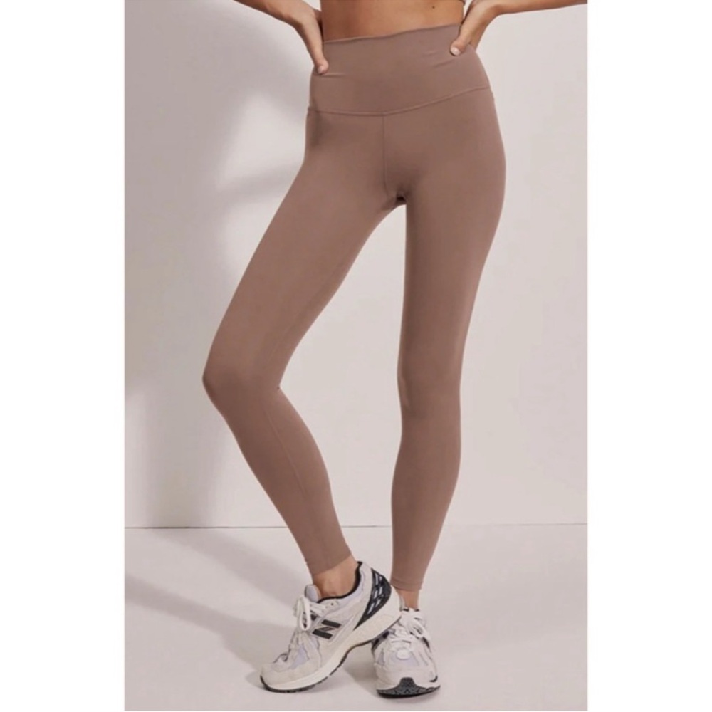 Varley FreeSoft High Rise Leggings 25” Taupe L NWT - Picture 8 of 12
